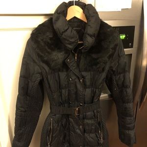 Via Spiga ladies black winter coat, size S